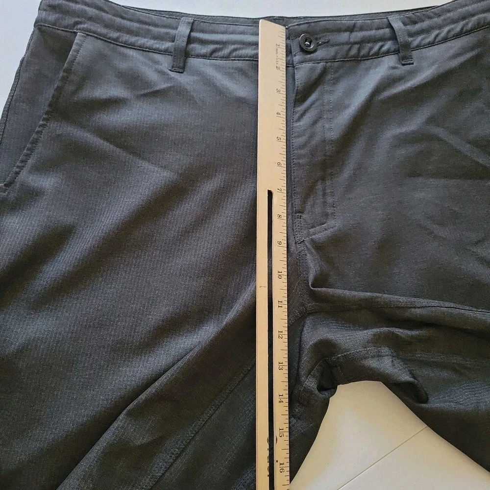 Oneill Crossover Hybrid Shorts 38 Charcoal Gray Athleisure Beach Casual Coastal